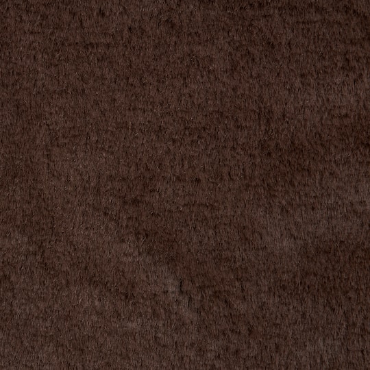 Brown Faux Fur Craft Fabric